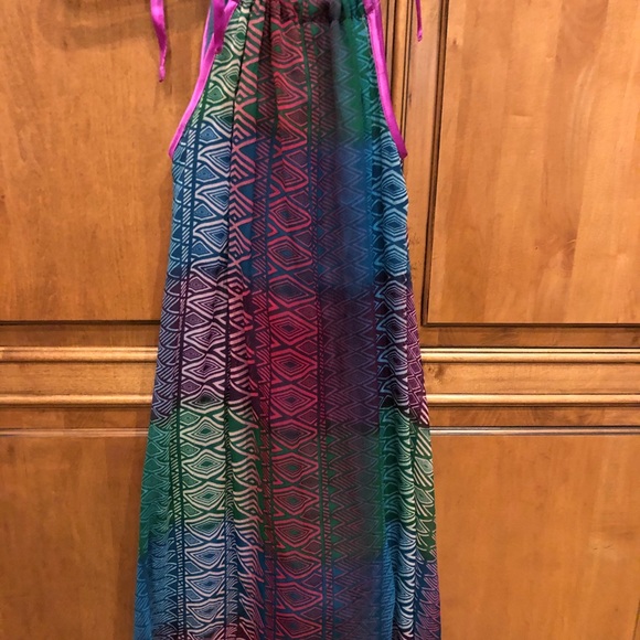 Girls printed maxi dress - Picture 2 of 8